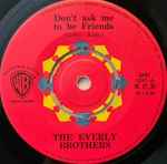 Cover of Don't Ask Me To Be Friends, 1962, Vinyl