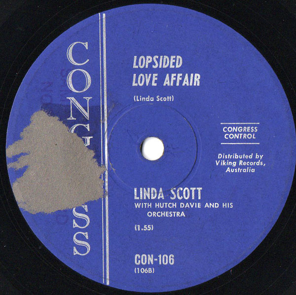 télécharger l'album Linda Scott With Hutch Davie And His Orchestra - I Left My Heart On The Balcony