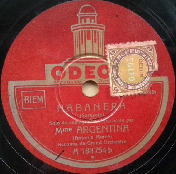 télécharger l'album Mme Argentina (Antonia Mercé) - Seguidillas Et Tango Du Ballet Juerga Habanera