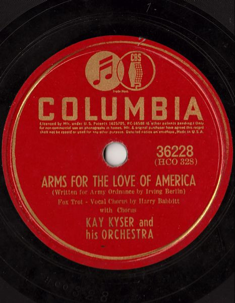 lataa albumi Kay Kyser And His Orchestra - Any Bonds Today Arms For The Love Of America