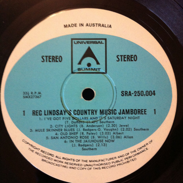 lataa albumi Reg Lindsay - Country Music Jamboree