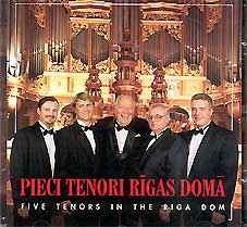 Pieci Tenori - Pieci Tenori Rīgas Domā album cover