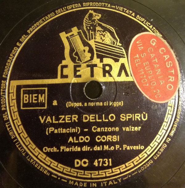 baixar álbum Aldo Corsi Aldo Donà Orchestra Florida - Valzer Dello Spirù Sul Danubio Con Te