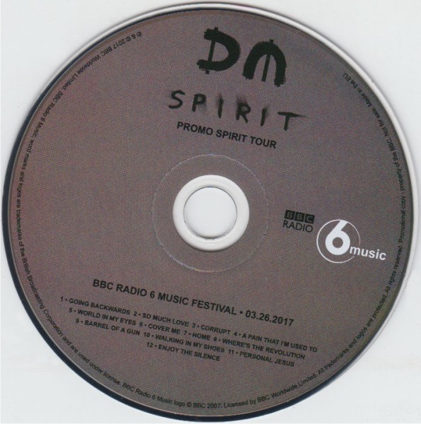 baixar álbum Depeche Mode - Promo Spirit Tour BBC Radio 6 Music Festival