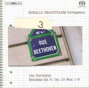 Ludwig van Beethoven - Complete Works For Solo Piano, Volume 3 - Die Verliebte - Sonatas Op. 7; Op.10 Nos. 1-3 album cover