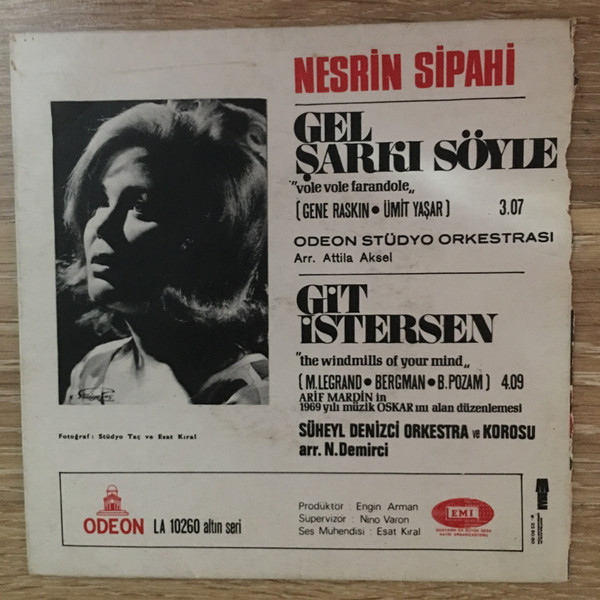 Album herunterladen Nesrin Sipahi - Gel Şarkı Söyle Git İstersen