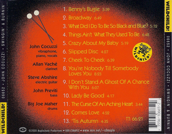 last ned album John Cocuzzi Quintet - Swingin And Burnin