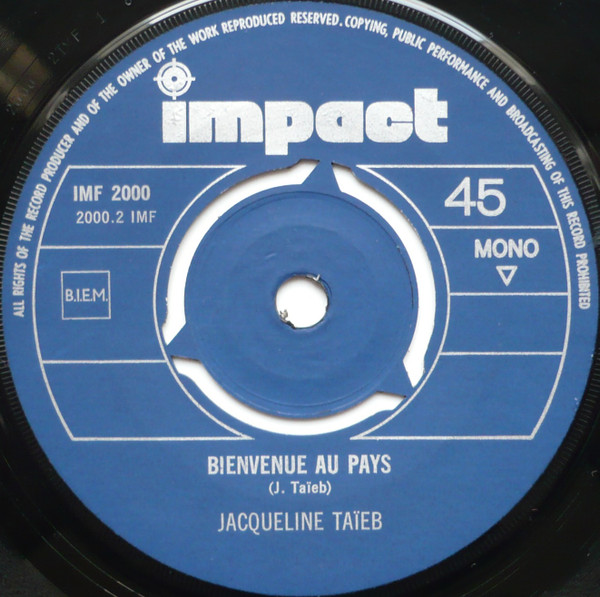 télécharger l'album Jacqueline Taïeb - 7 Heures Du Matin Bienvenue Au Pays