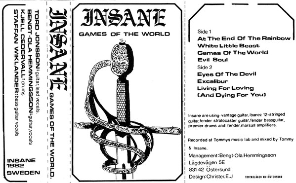 ladda ner album Insane (swe) - Games Of The World