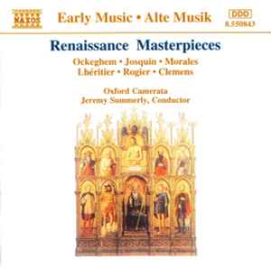 Oxford Camerata - Renaissance Masterpieces album cover
