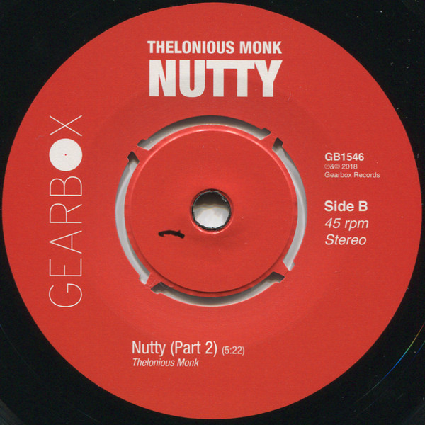 Monk - Nutty | Gearbox Records (GB1546) - 4