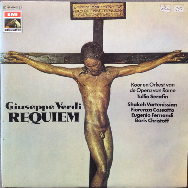 78RPM/SP Tullio SERAFIN Requiem Mass (Verdi) 其十五 / 其十六 JI98 VICTOR 12 /00500