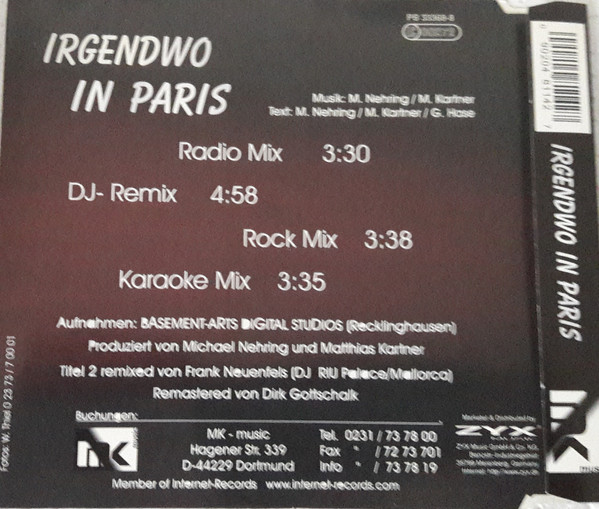 last ned album Matthias Kartner - Irgendwo In Paris