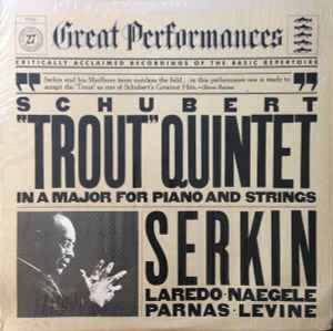 Franz Schubert - Quintet In A Major For Piano And Strings, Op.114 ("Trout") Album-Cover