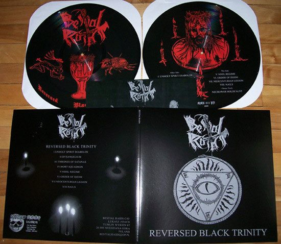 Bestial Raids – Reversed Black Trinity (2007, Vinyl) - Discogs