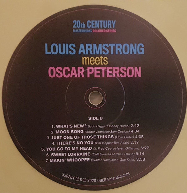 Louis Armstrong , Oscar Peterson - Louis Armstrong Meets Oscar Peterson | 20th Century Masterworks (350204) - 5