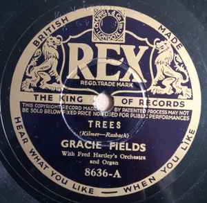 Gracie Fields - Trees / Smilin' Through album cover