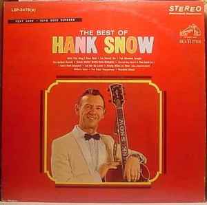 Hank Snow - The Best Of album cover