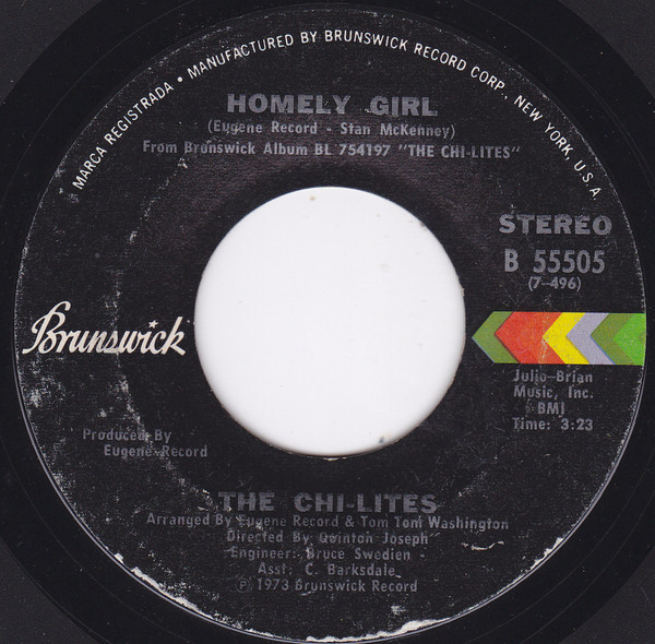 The Chi-Lites – Homely Girl