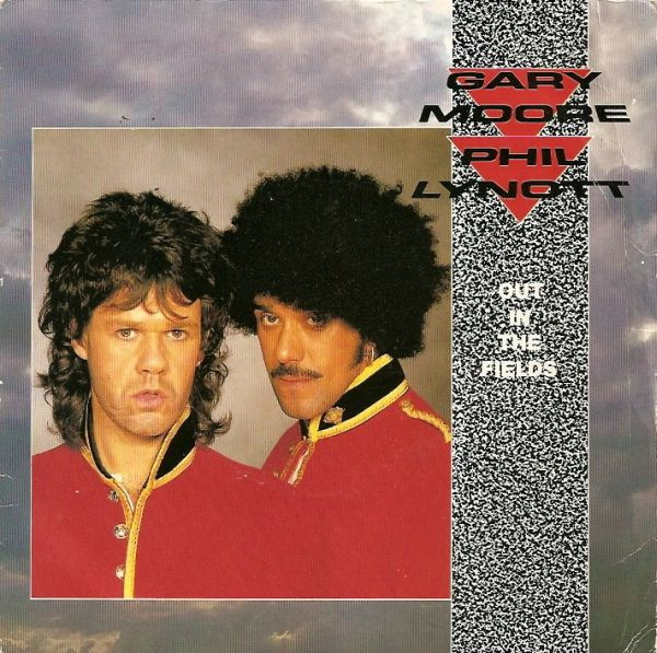 Gary Moore u0026 Phil Lynott u003d ゲイリー・ムーア u0026 フィル・リノット – Out In The Fields u003d  アウト・イン・ザ・フィールド (1985