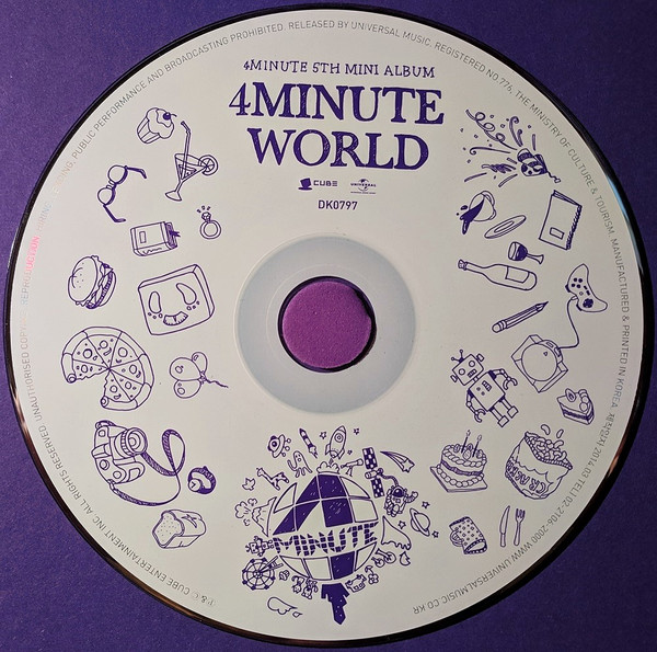 Album herunterladen 4Minute - 4Minute World