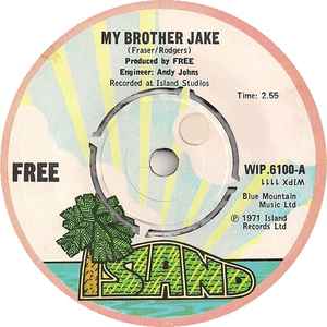 Free - My Brother Jake / Only My Soul album cover