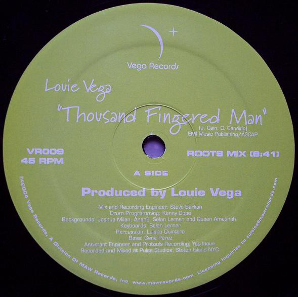 baixar álbum Louie Vega - Thousand Fingered Man