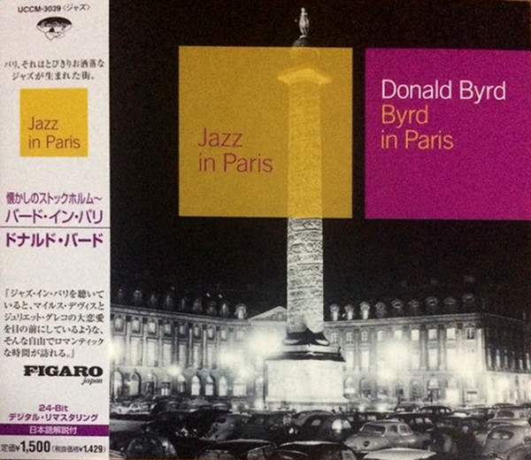 Donald Byrd – Byrd In Paris (2002, CD) - Discogs