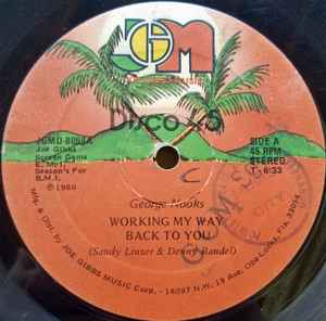 George Nooks - Working My Way Back To You / Got To Reach You Baby  album cover
