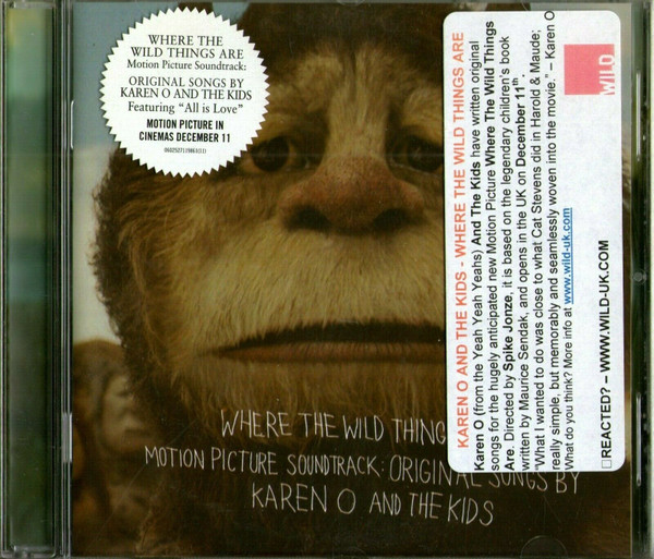 Karen O And The Kids - Where The Wild Things Are Motion Picture Soundtrack  | Releases | Discogs