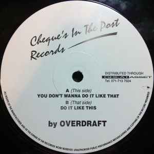 Overdraft - You Don't Wanna Do It Like That album cover