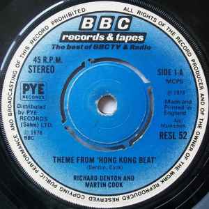 Denton And Cook - Theme From "Hong Kong Beat" album cover