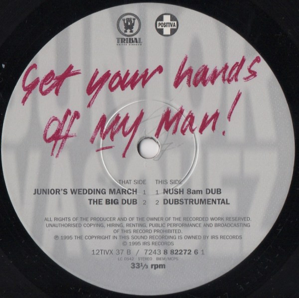 Album herunterladen Junior Vasquez - Get Your Hands Off My Man The Dubs