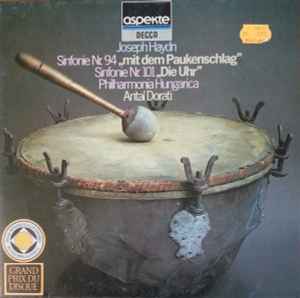Joseph Haydn - Sinfonie Nr. 94 "Mit Dem Paukenschlag" / Sinfonie Nr. 101 "Die Uhr" Album-Cover