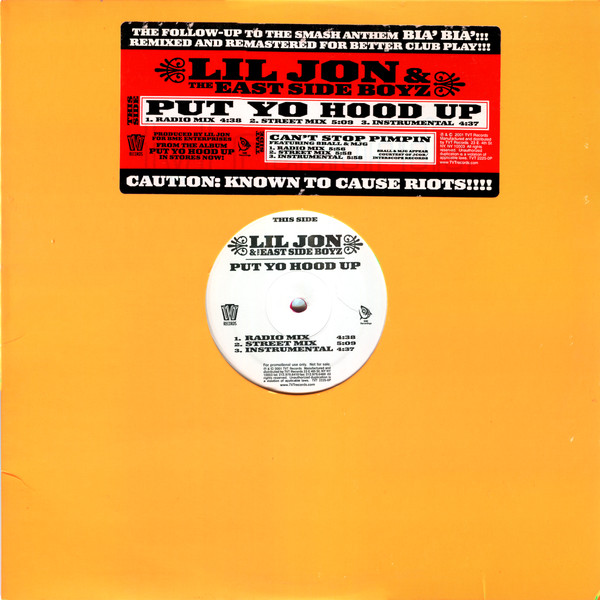 Lil Jon & The East Side Boyz - Put Yo Hood Up, Releases
