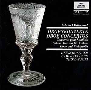 Ludwig August Lebrun - Oboenkonzerte / Konzert Für Violine, Oboe Und Violoncello album cover
