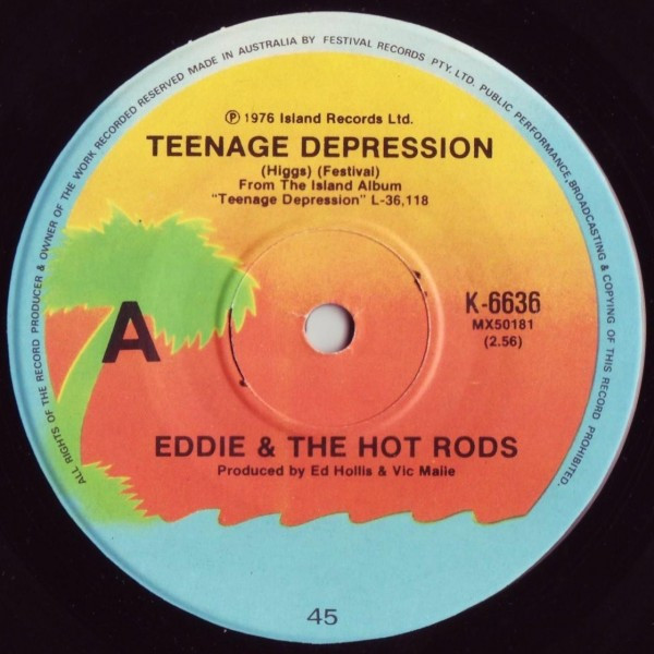 Eddie And The Hot Rods – Teenage Depression = 青春をぶっ飛ばせ