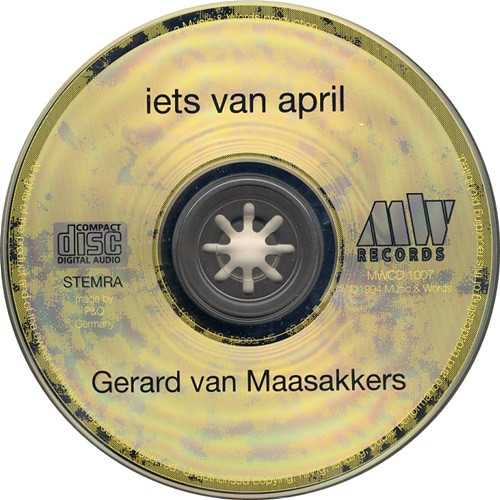 descargar álbum Gerard van Maasakkers - Iets Van April