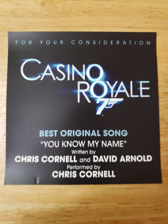 You Know My Name - From Casino Royale – música e letra de Chris Cornell