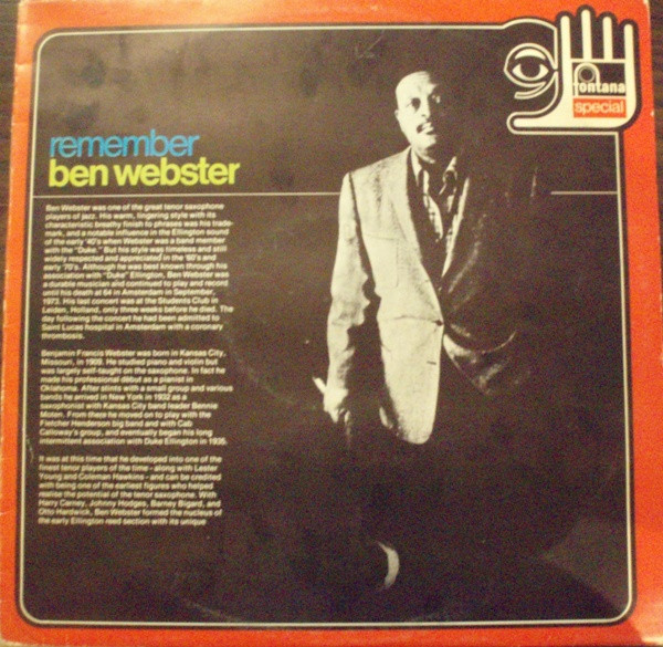 Ben Webster - Big Ben Time! | Releases | Discogs