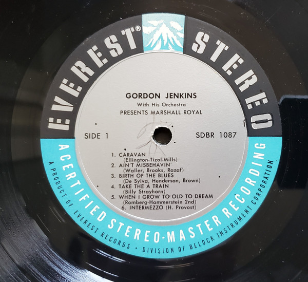 baixar álbum Gordon Jenkins With His Orchestra - Gordon Jenkins With His Orchestra Presents Marshall Royal