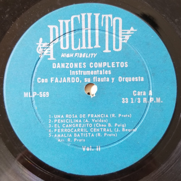 last ned album Fajardo, Su Flauta Y Orquesta - Danzones Completos Para Bailar Volumen II