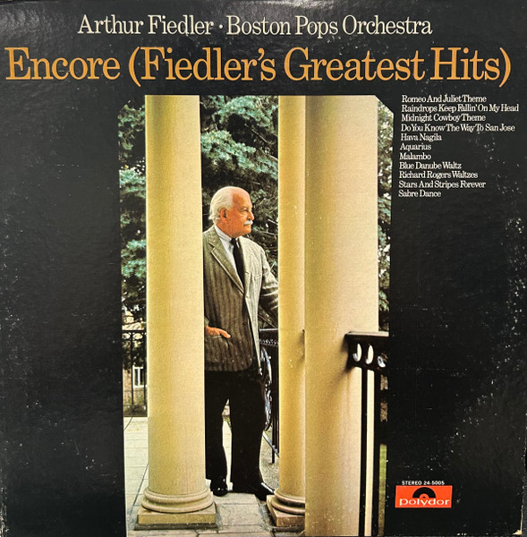 Arthur Fiedler And The Boston Pops – The Reel Thing (1973, Vinyl