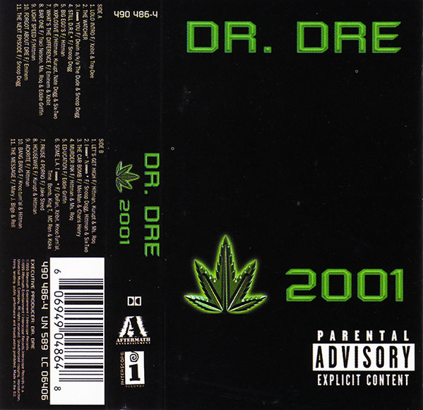 Dr. Dre – 2001 (1999, Cassette) - Discogs