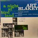 Cover of A Night At Birdland Volume 1, 1973, Vinyl