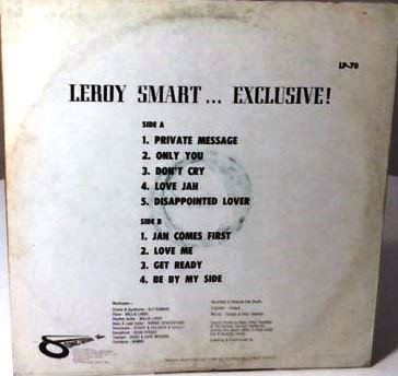 last ned album Leroy Smart - Exclusive