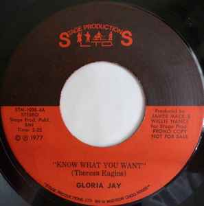 Gloria Jay - Know What You Want album cover