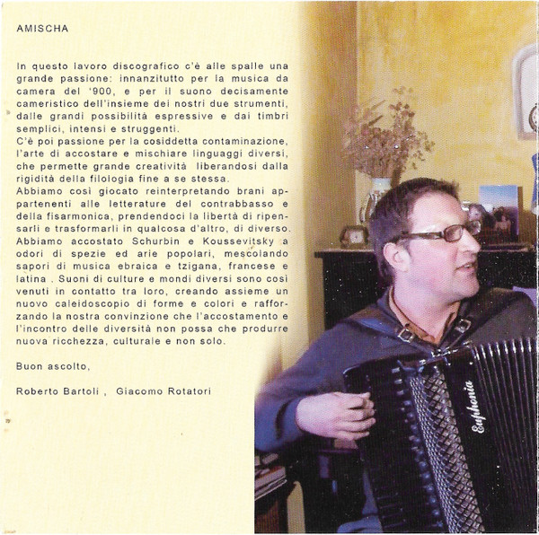 Album herunterladen Roberto Bartoli, Giacomo Rotatori - Fisa Bass Duo Amischa