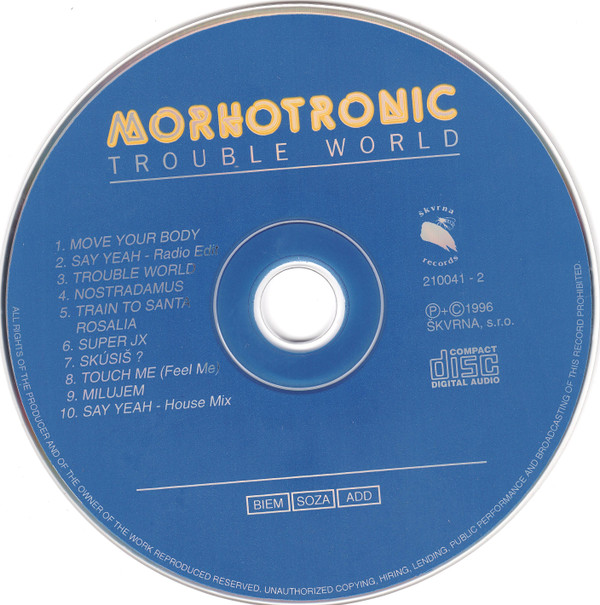 lataa albumi Morhotronic - Trouble World