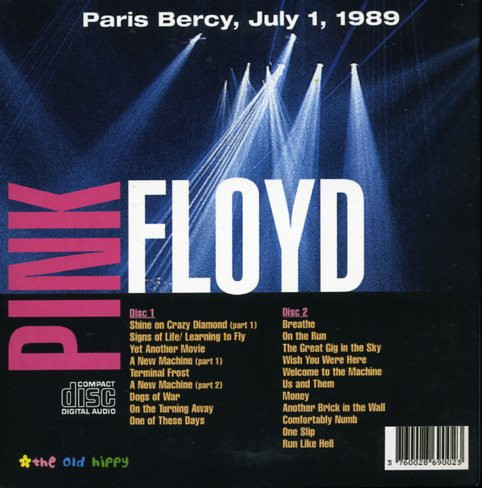 新品再入荷Pink Floyd / Paris Bercy 89 / July 1989 洋楽